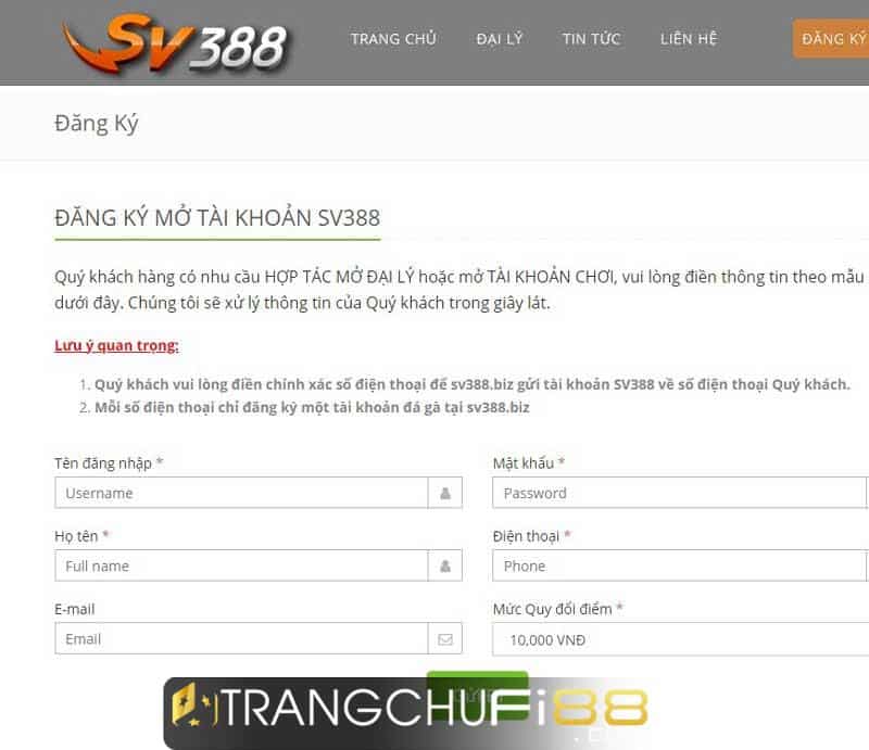 SV388 - Trang đá gà uy tín hàng đầu Việt Nam Hướng dẫn đăng ký & chơi đá gà trực tuyến